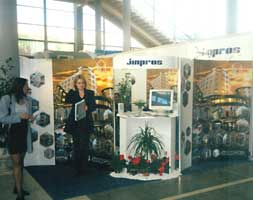 stand na sajmu gradjevinarstva "Jinpros"