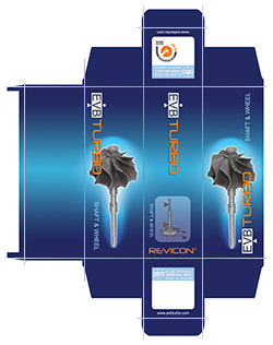 evb-turbo / re�enje ambala�e za "shaft & wheel"